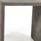 HomeRoots Minimalist Dark Gray Concrete Silhouette End or Side Table