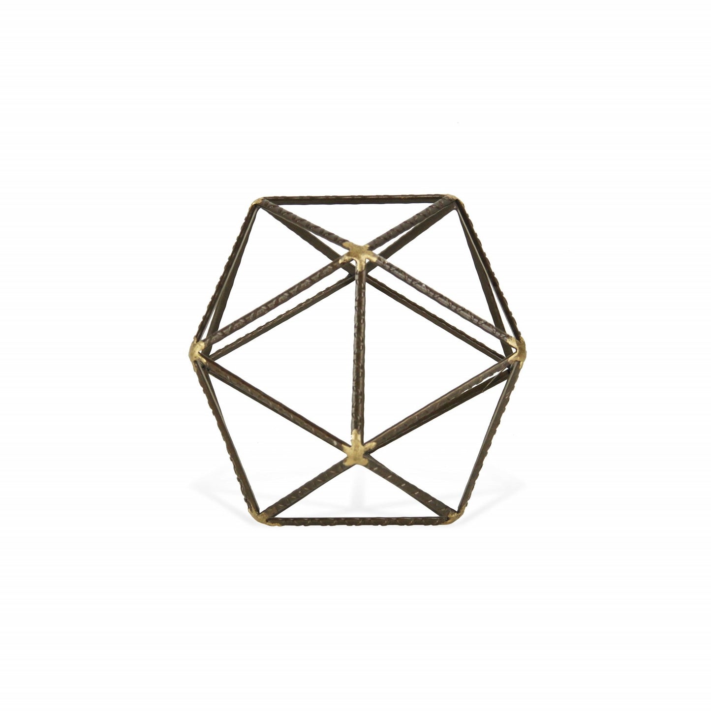 HomeRoots Petite Geometric Decorative Sculpture