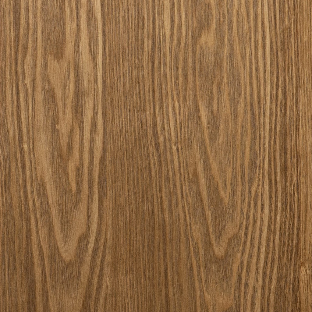 HomeRoots Retro Gold Natural And Faux Marble Wine Cabinet