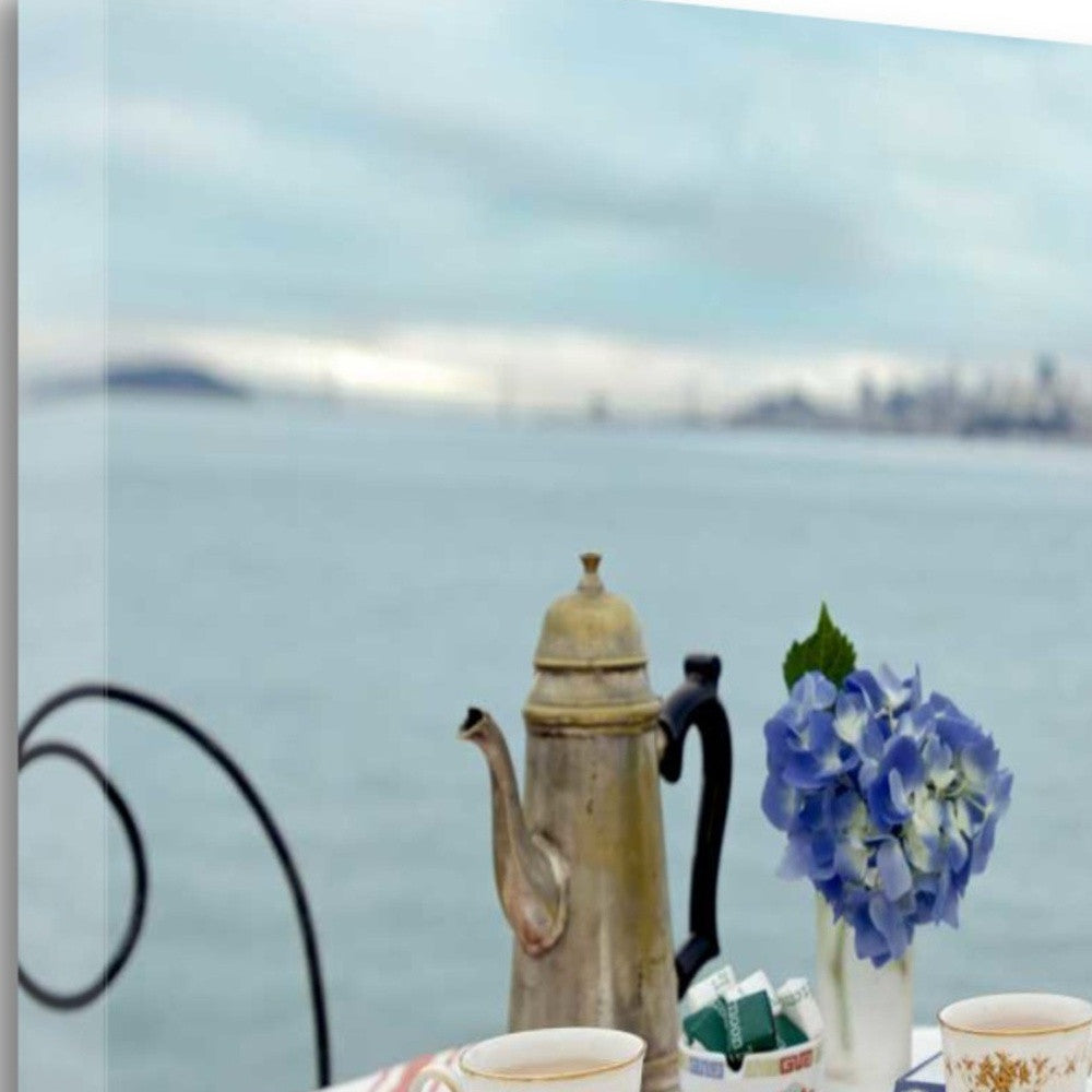 HomeRoots Romantic Brunch For Two Giclee 3 Wrap Canvas Wall Art