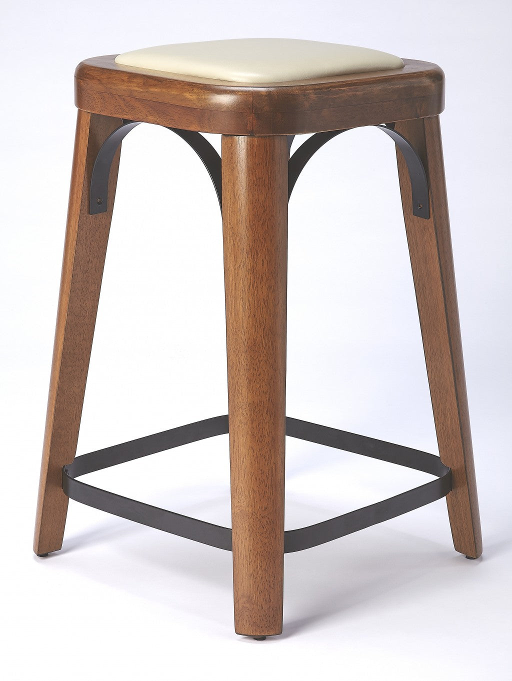 HomeRoots Updated Modern Backless Counter Stool