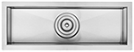 Homeplace Newton 23" Stainless Steel Zero-Edge Farmhouse Sink by Chemcore Industries