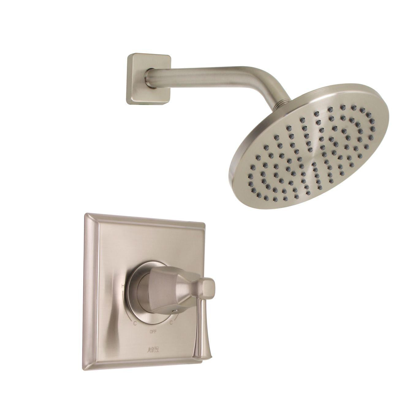 Huntington Brass Davenport PVD Satin Nickel Shower Trim