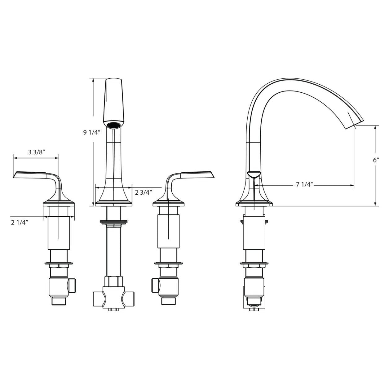 Huntington Brass Joy PVD Satin Nickel Roman Tub Filler Faucet