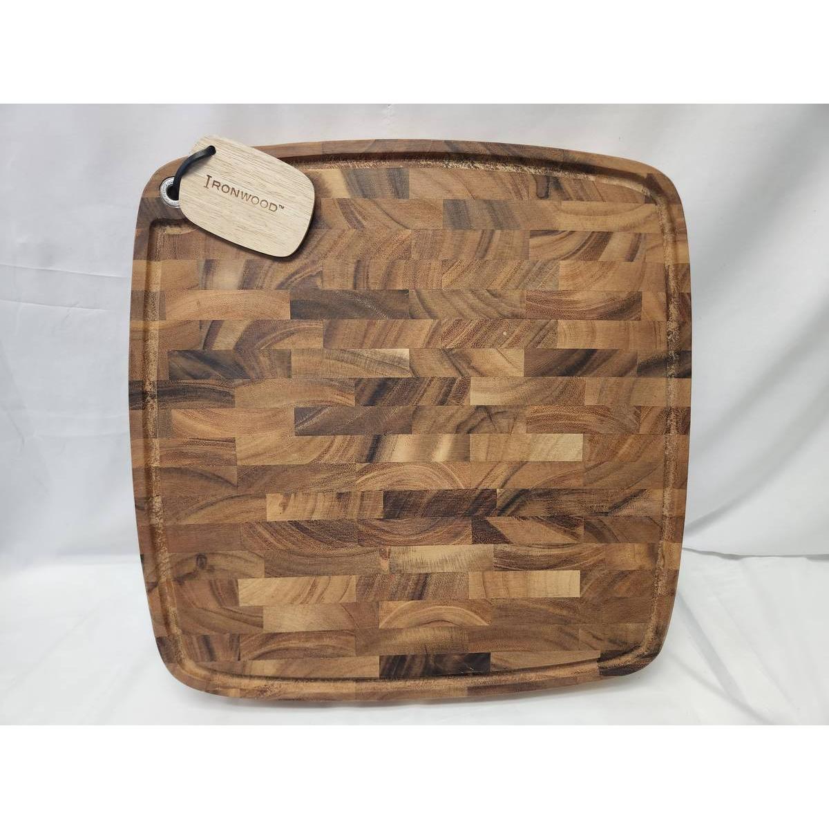 Ironwood Gourmet Acacia Wood Carolina Chop Board - (3 Pieces)