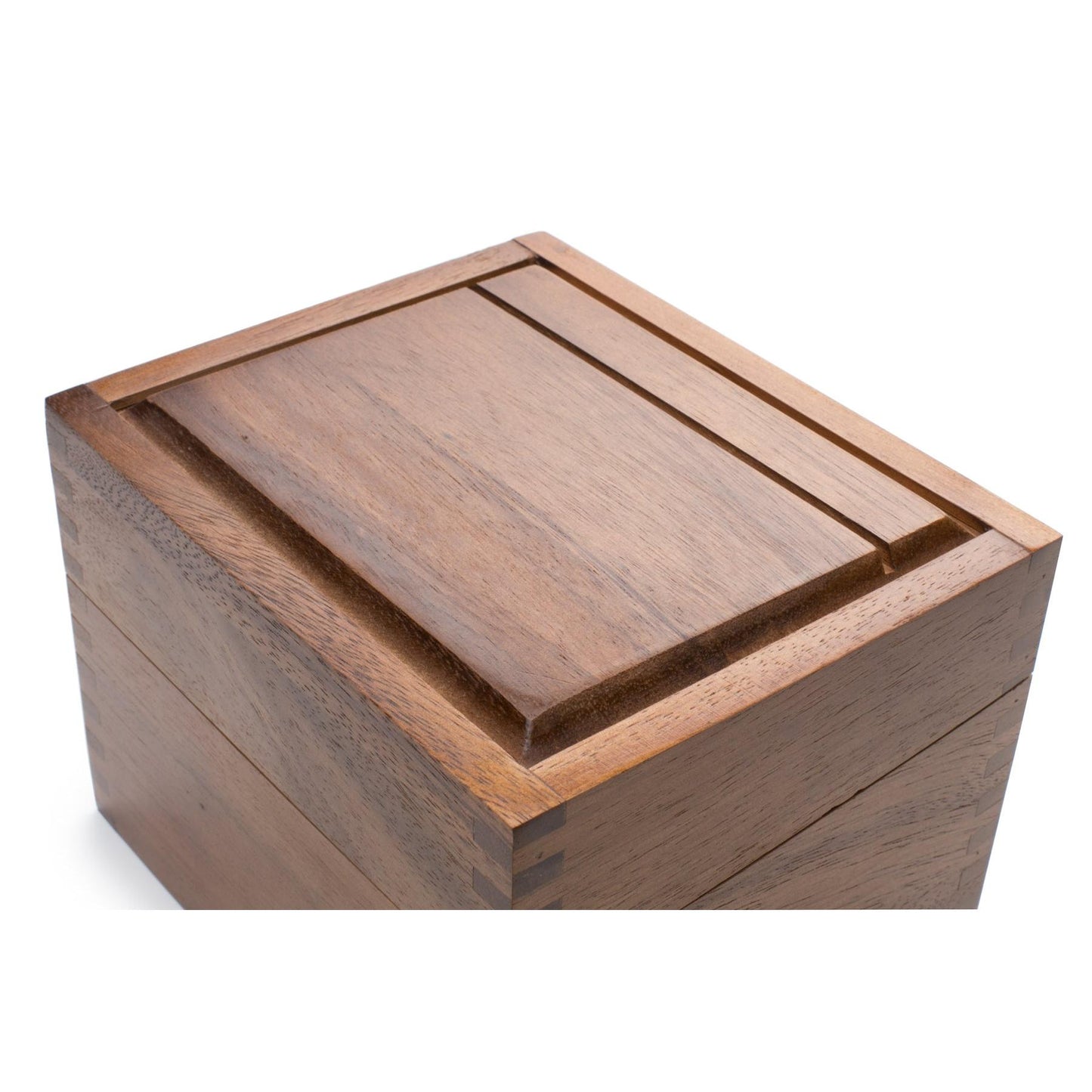 Ironwood Gourmet Acacia Wood Recipe Box - (8 Pieces)
