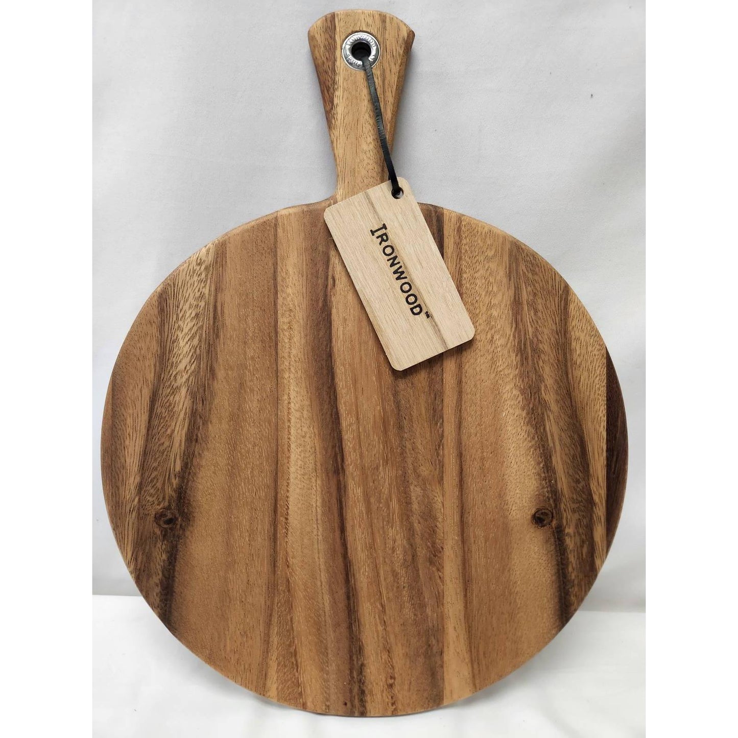 Ironwood Gourmet Round Acacia Wood Provencale Paddle Board - (14 Pieces)