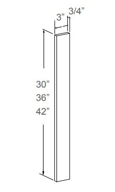 J&K Cabinetry 3" x 30" Wall Filler (WF330)