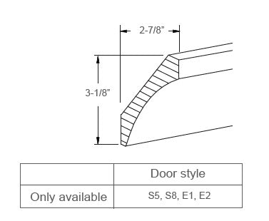 J&K Cabinetry Cove Molding (ST10-4 1/4)