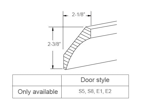 J&K Cabinetry Cove Molding (ST10)