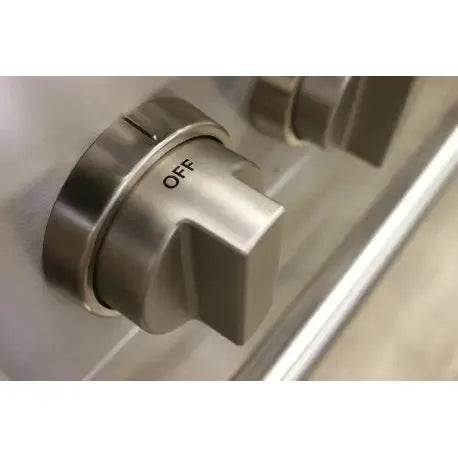 Kucht KFX Series 48" Freestanding Propane Gas Range With 7 Burners and Classic Silver Knobs