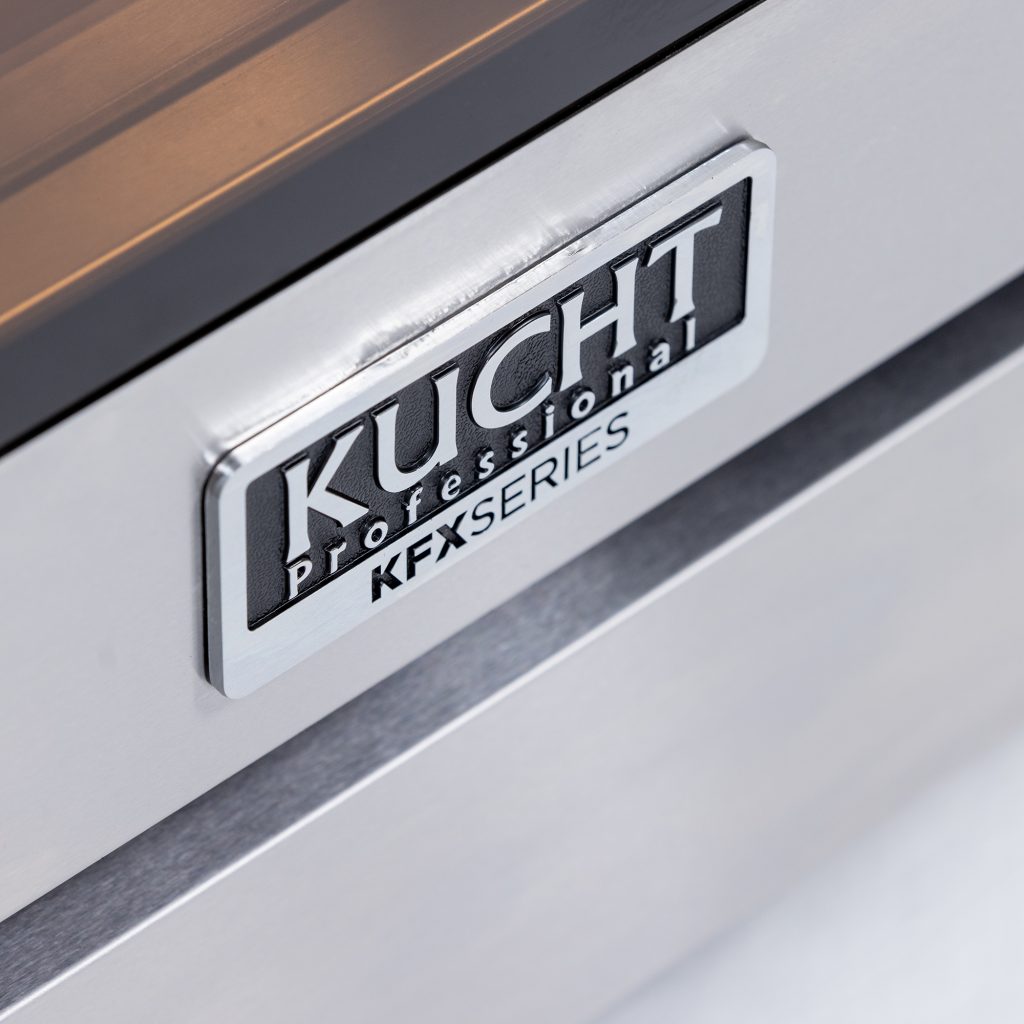 Kucht KFX2400X 24" 4-Burner Stainless Steel Natural Gas Range With 2.5 Cu.Ft. Manual Control Oven