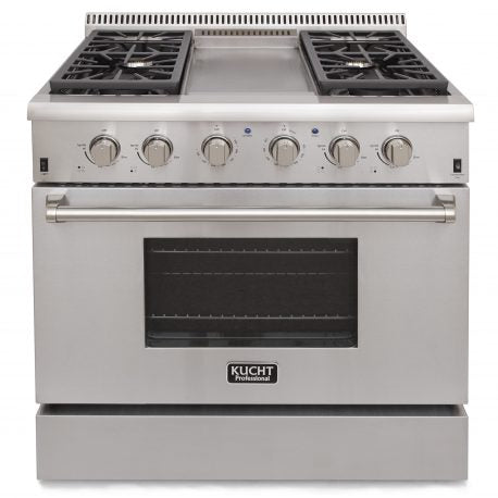 http://kitchenoasis.com/cdn/shop/files/Kucht-KRG-Series-36-Freestanding-Natural-Gas-Range-With-4-Burners-Griddle-and-Royal-Blue-Knobs.jpg?v=1685697624