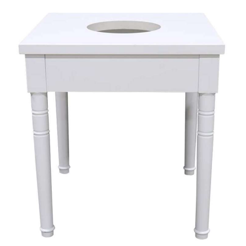 MONOPY Farm Style Utility Sink Table White for MC-20405A Utility Sink