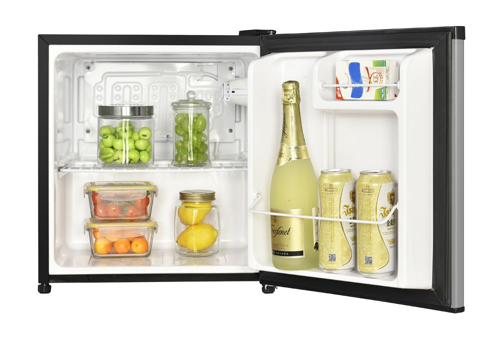 Magic Chef 17" W x 20" H 1.7 CU. Ft. Capacity Stainless Steel Mini Refrigerator