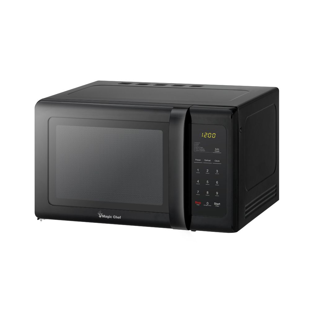 Magic Chef 18" W x 11" H Black Digital Touch Countertop Microwave Oven