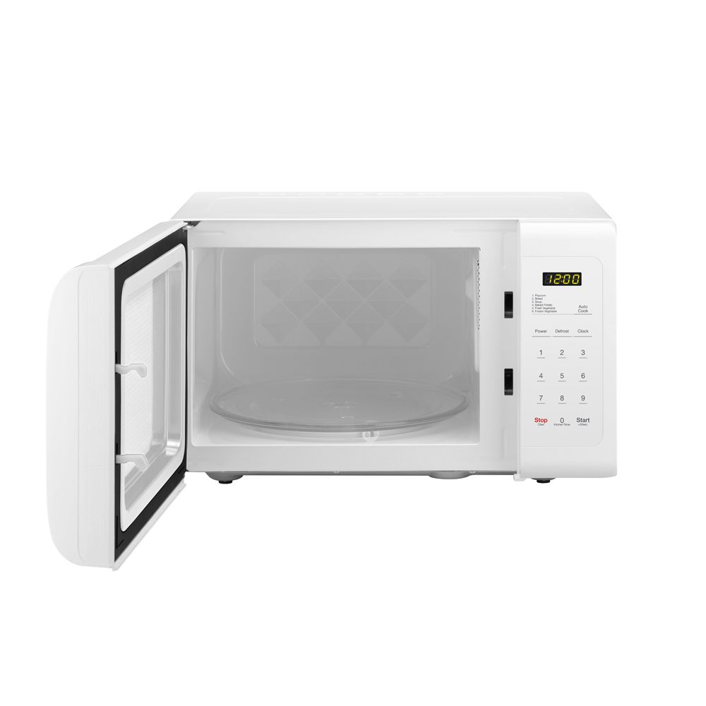 Magic Chef 18" W x 11" H White Digital Touch Countertop Microwave Oven