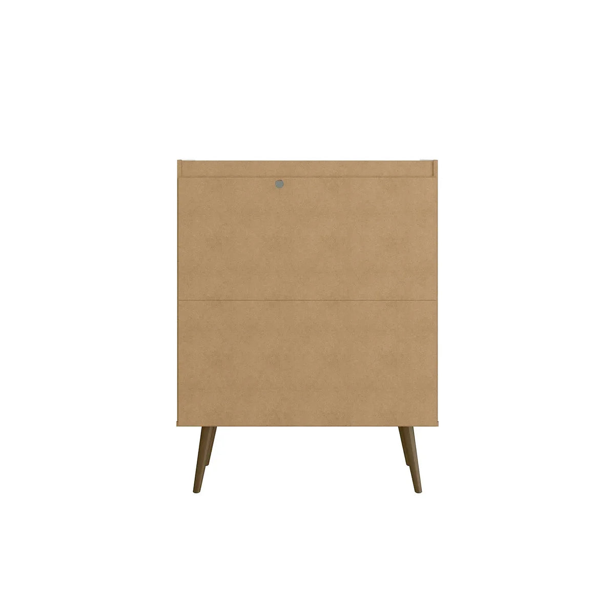 Manhattan Comfort Bogart 46" Mid-Century Modern Accent Cabinet In Black