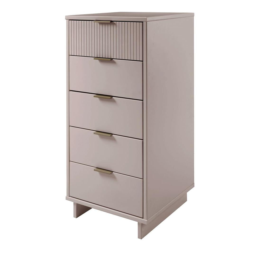 Manhattan Comfort Granville Tall 24" Modern Narrow Dresser With 5 Draw Kitchen Oasis Manhattan Comfort Granville Tall 24" Modern Narrow Dresser With 5 Draw Kitchen Oasis