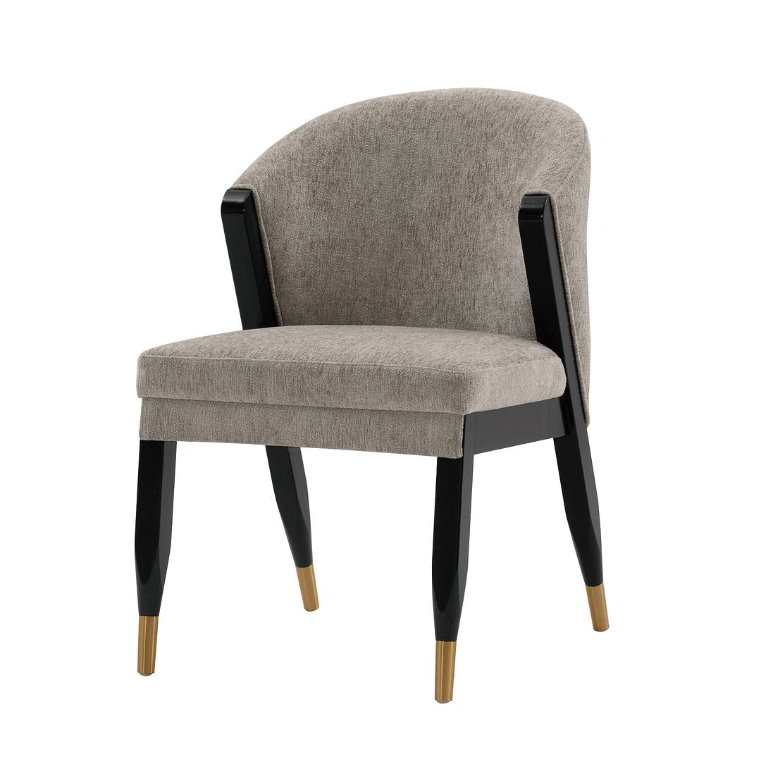 Manhattan Comfort Modern Ola Boucle Dining Chair In Stone