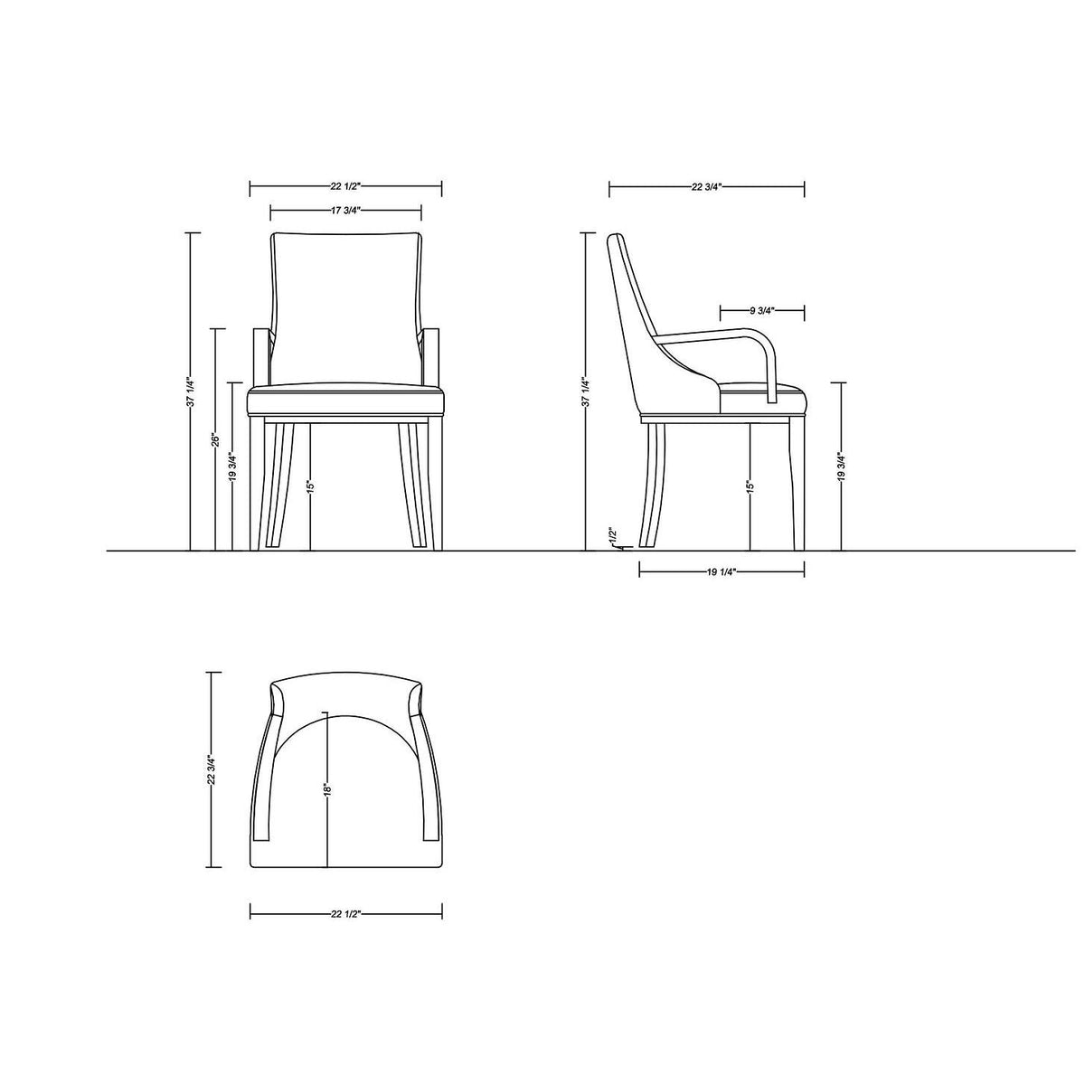 Manhattan Comfort Shubert Faux Leather & Velvet Light Gray Dining Armchairs In A Set Of 2