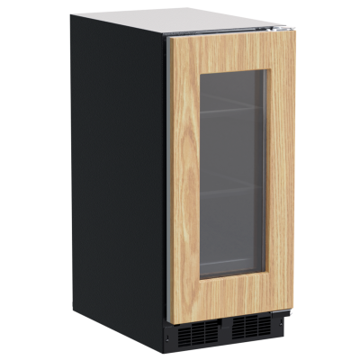 Marvel 15" Refrigerator With Panel Ready,Glass Door, and Reversible Door