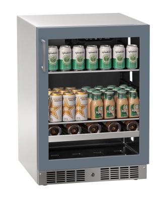 Marvel 24" Beverage Center With Panel Ready, Glass Door, and Reversible Hinge Lock