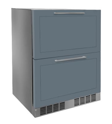 Marvel 24" Refrigerated Drawers With Panel Ready, and Solid Drawers