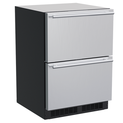 Marvel 24" Refrigerated Drawers With Stainless Steel, and Solid Drawers