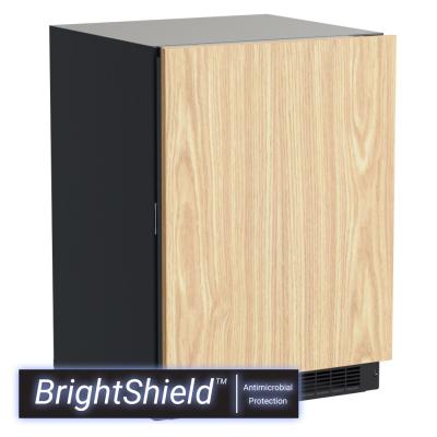 Marvel 24" Refrigerator With BrightShield, Panel Ready, Solid Door, and Reversible Door