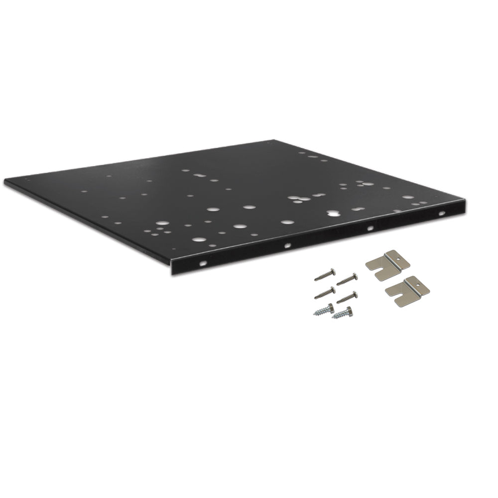 Marvel Stack Kit, for 24Ó products (N/A for dispensers). Black mounting plate & self tapping screws