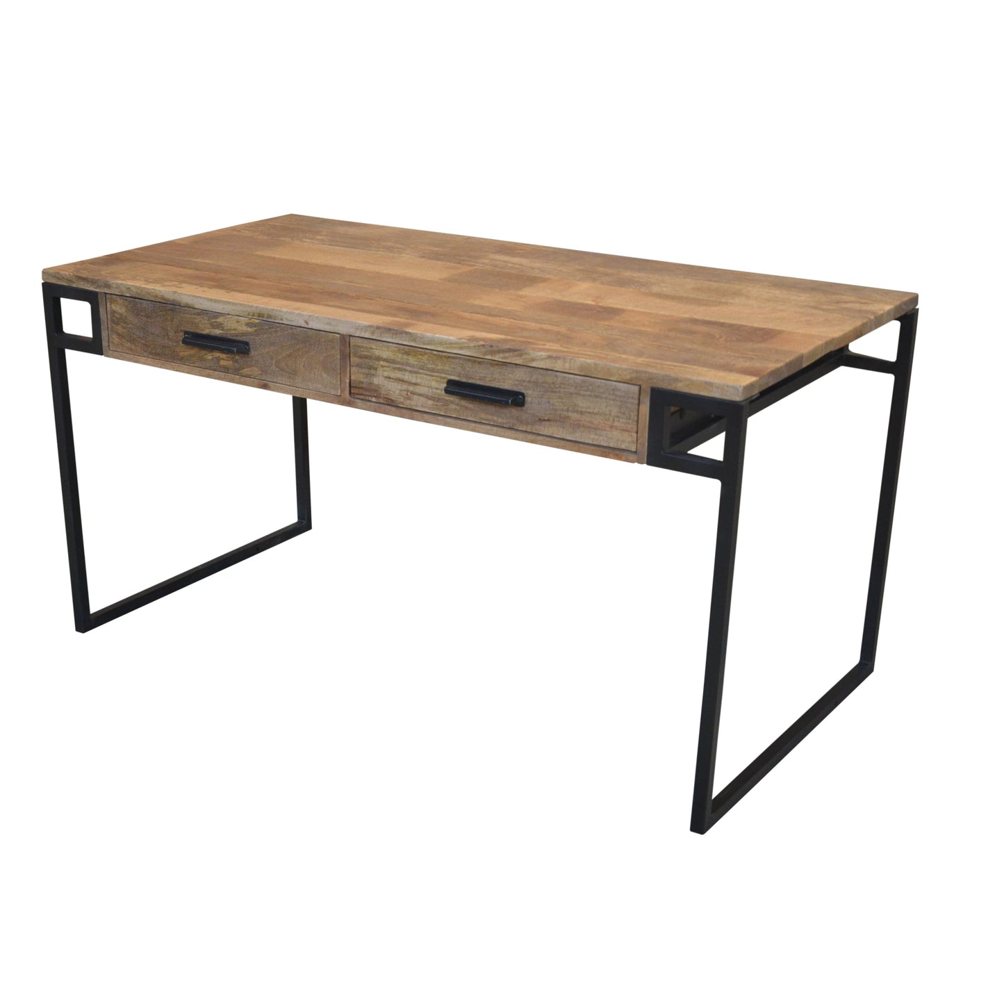 Meva Anaheim Katy 60" 2-Drawer Natural Desk