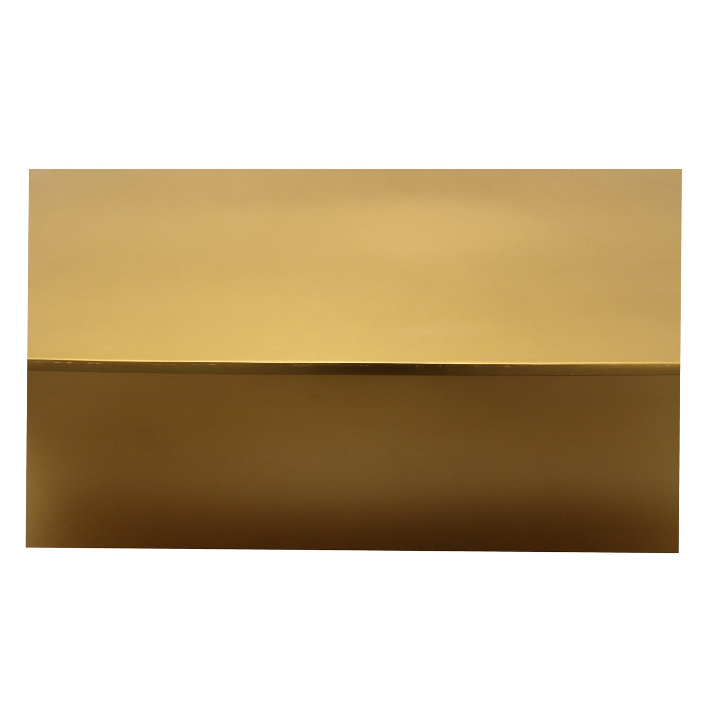 Meva Maggie 60" 3-Tier Antique Brass Iron Console