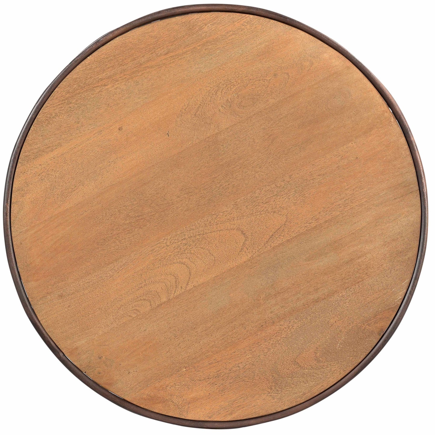 Meva Redondo Reid 22" Round Solid Wood End Table