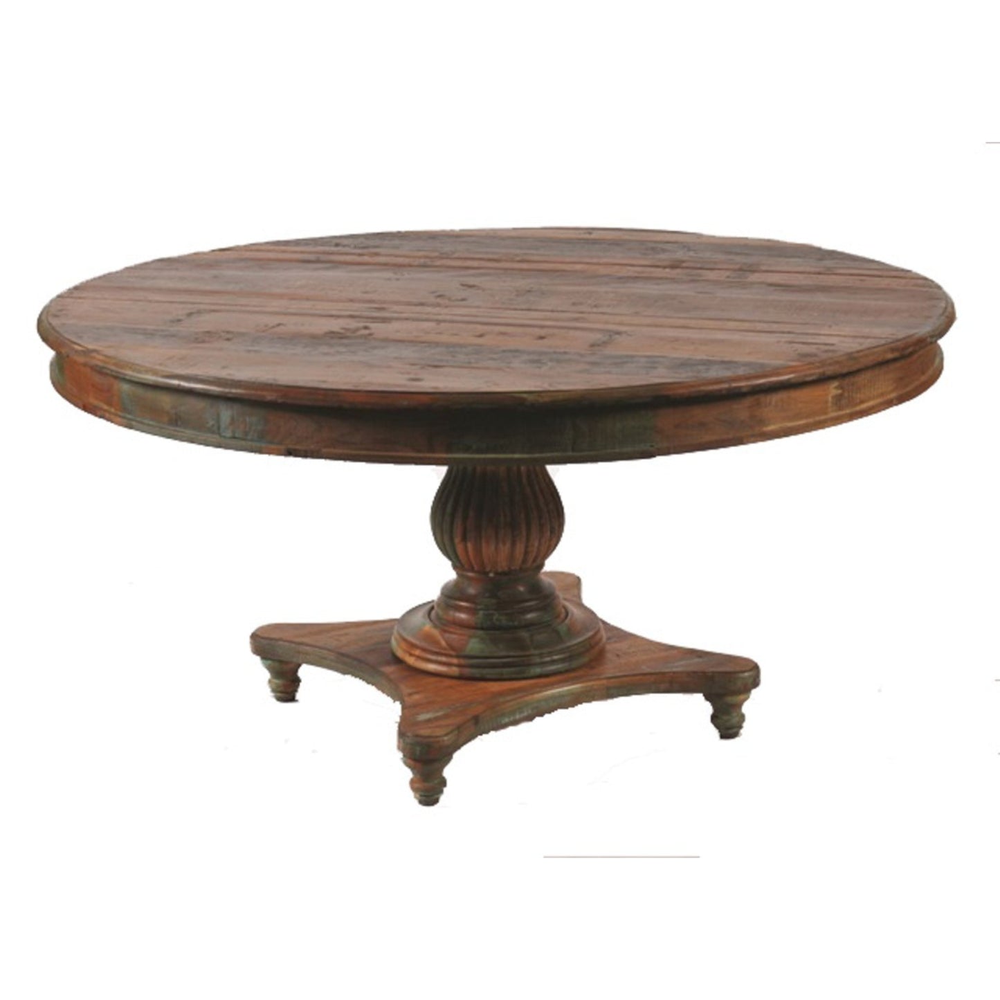 Meva Trinidad 42" Brown/Multi Dining Table
