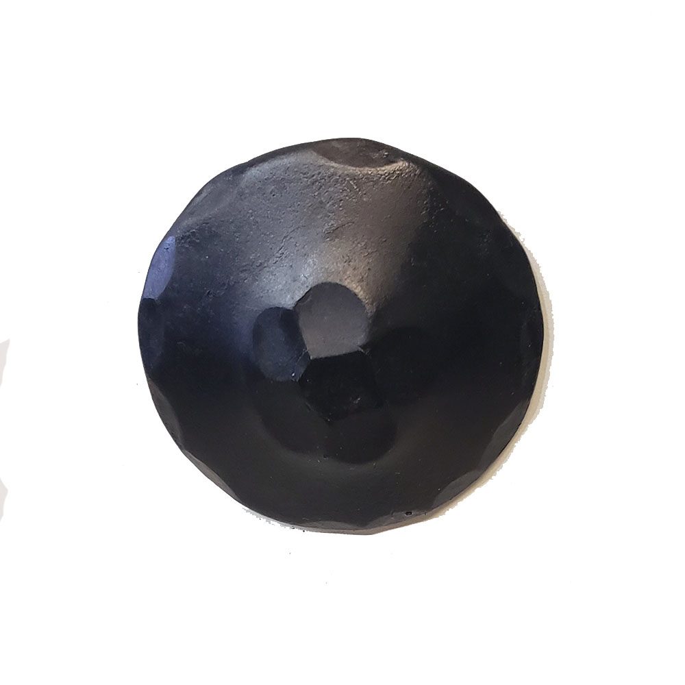 Mexports by Susana Molina 72" Mesquite Wood Top Rounded Corners Gold Citrine Inlay Rectangular Dining Table With Iron Base and Nailheads