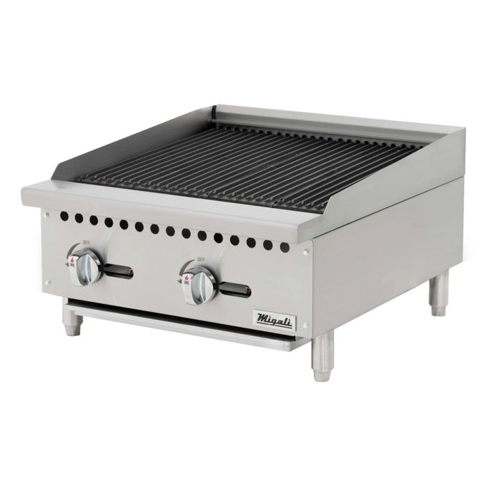 Migali C-RB24 24″ Wide Radiant Broiler - 70,000 BTU