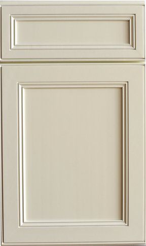 NKBC 24"W x 34.5"H x 24"D French Vanilla Base End Corner Cabinet
