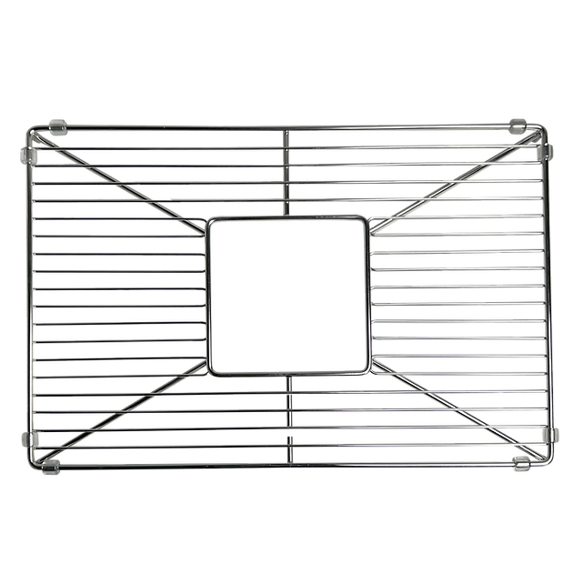Nantucket Sinks Cape Collection 24" Rectangle Undermount Porcelain Enamel Glaze White Fireclay Single Bowl Farmhouse Apron Kitchen Sink With Bottom Grid and Drain