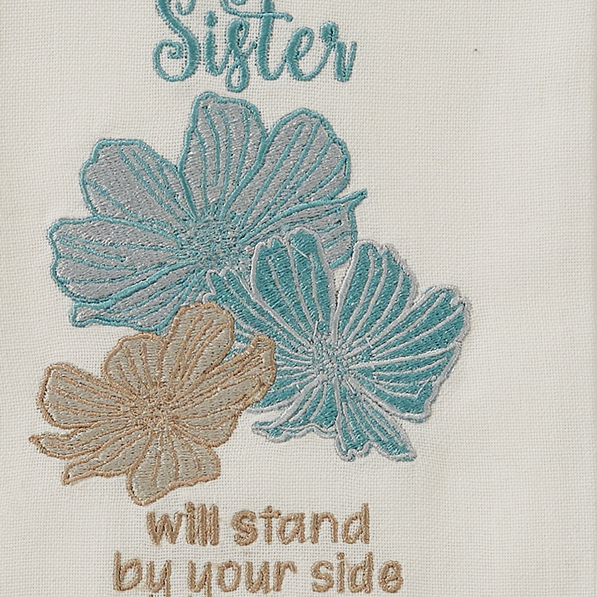 Park Designs A True Sister Embroidered Dishtowel - Set of 6