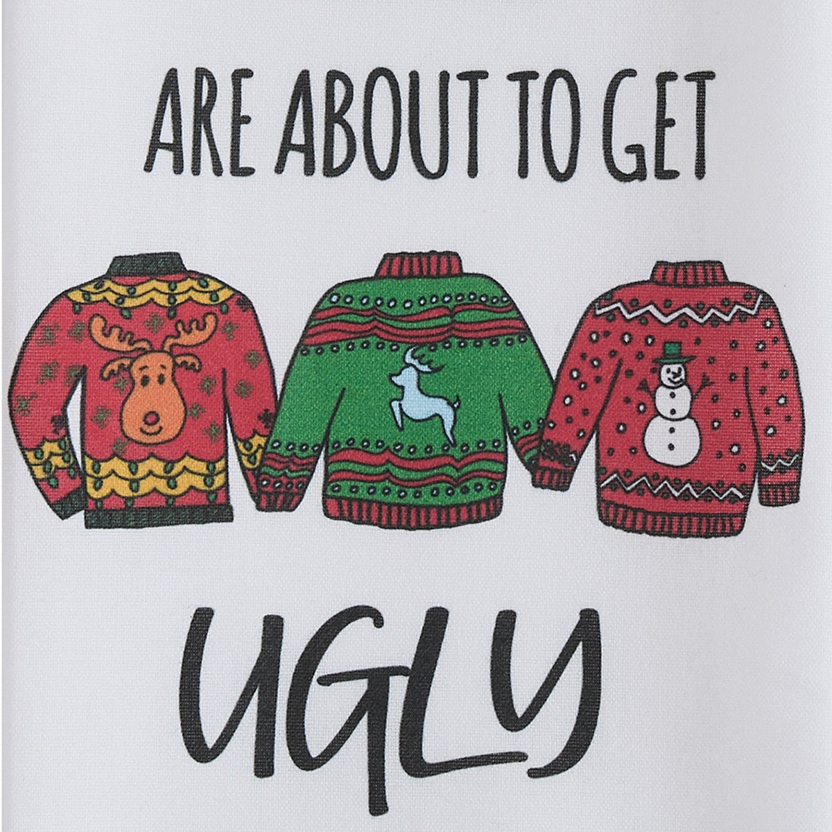 Park Designs About To Get Ugly Dishtowel - Set of 6