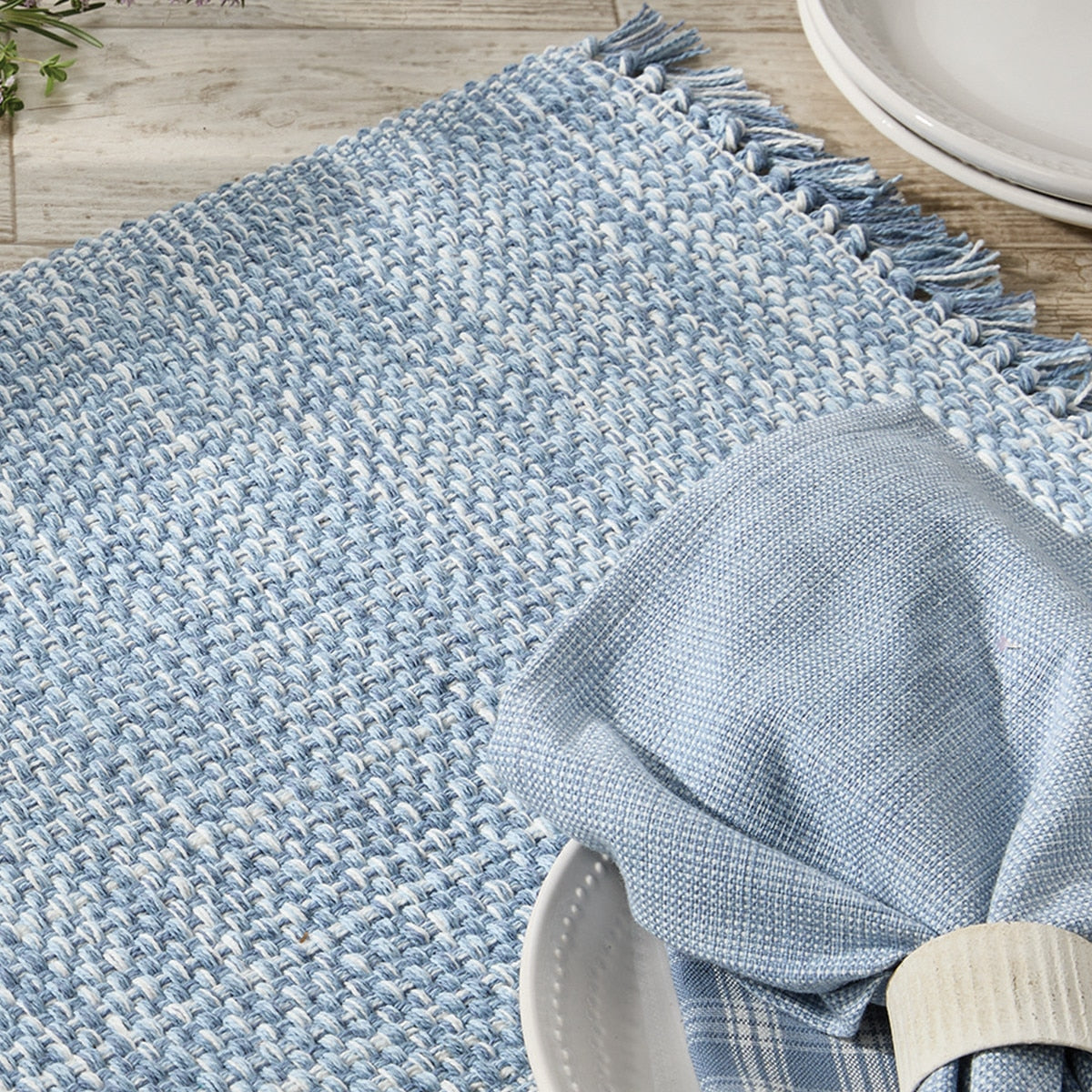 Park Designs Basketweave Placemat Dusk - Set of 4