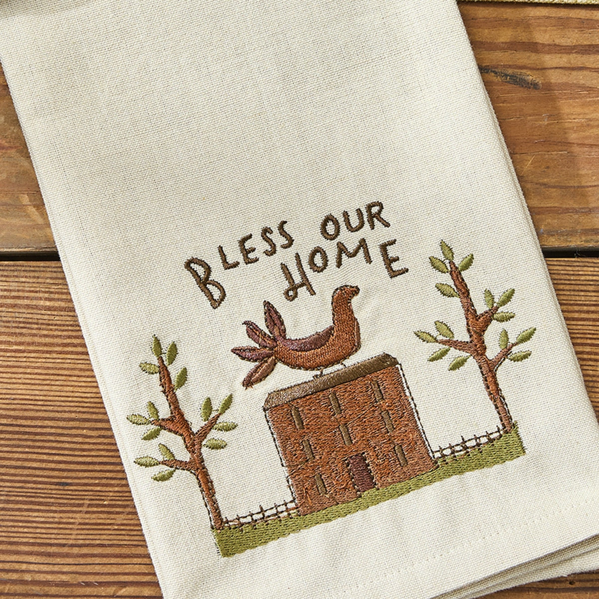 Park Designs Bless Our Home Decorative Dishtowel - Set of 6