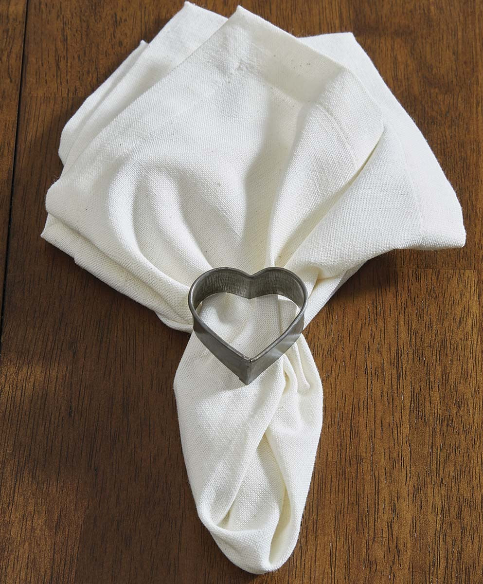Park Designs Chadwick Napkin - Cream - Set of 4
