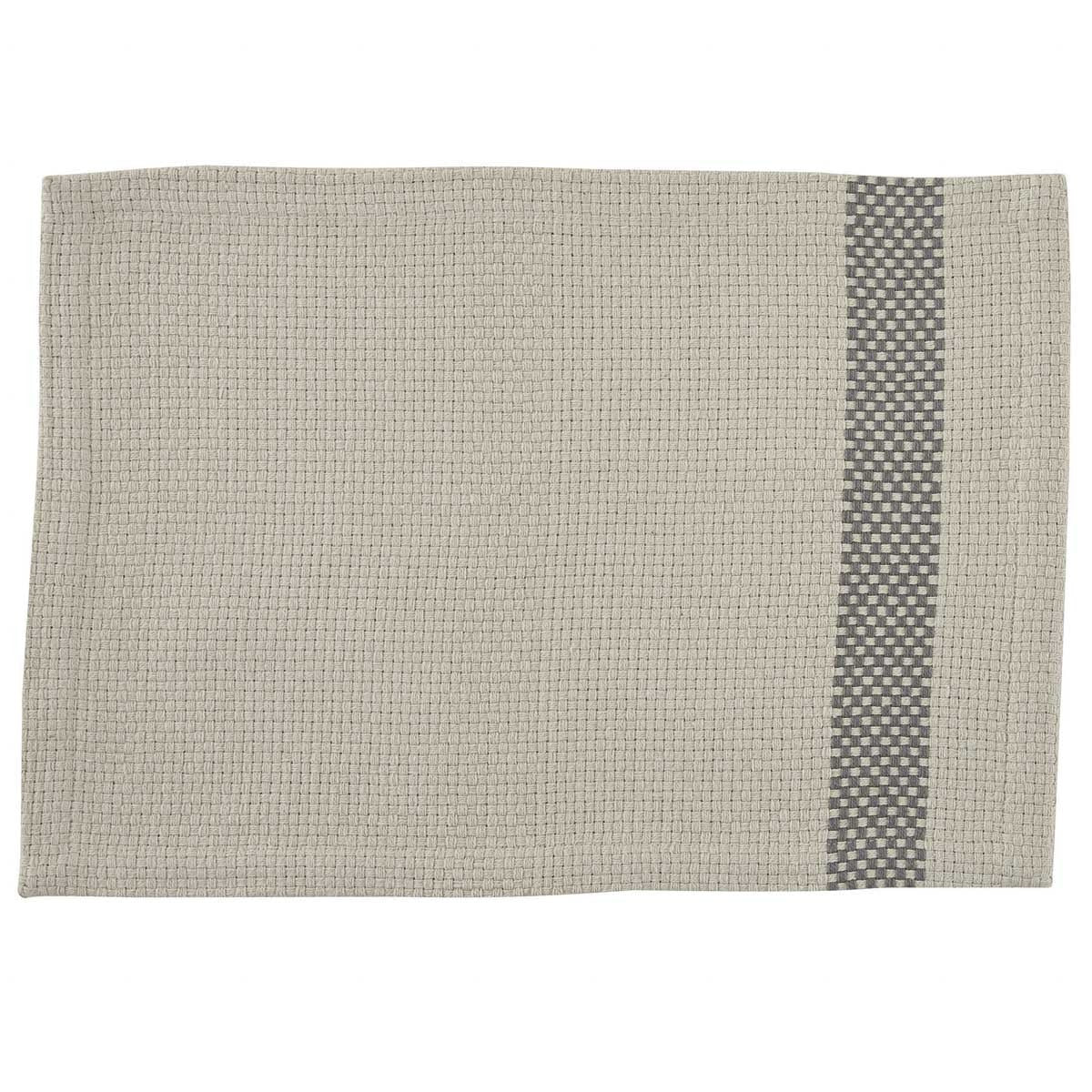 Park Designs Checker Board Placemat Gray - Set of 12