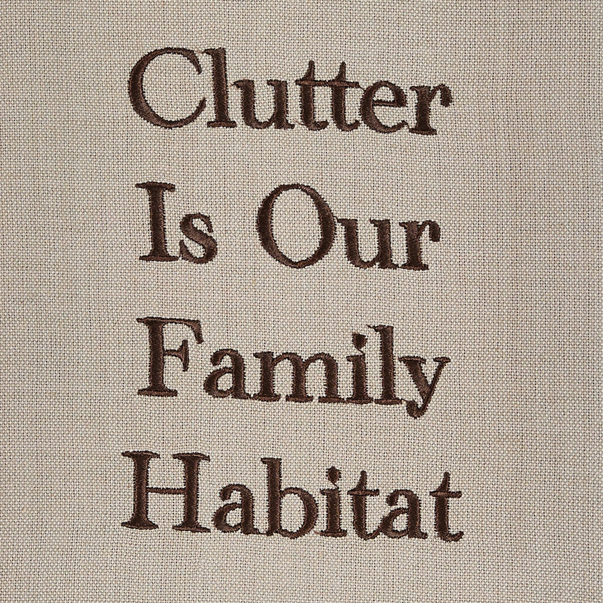 Park Designs Clutter Is Our Family Dishtowel - Set of 6