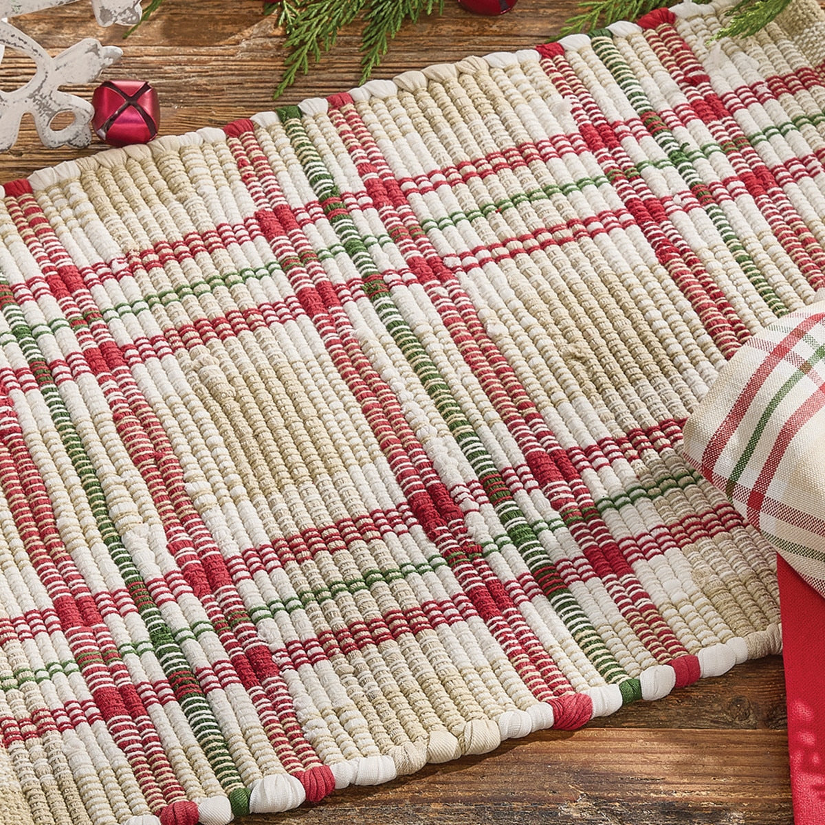 Park Designs Cozy Christmas Chindi Placemat - Set of 12