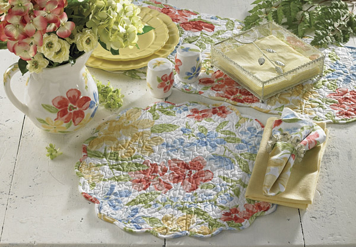 Park Designs Enchantment Print Placemat - Set of 4