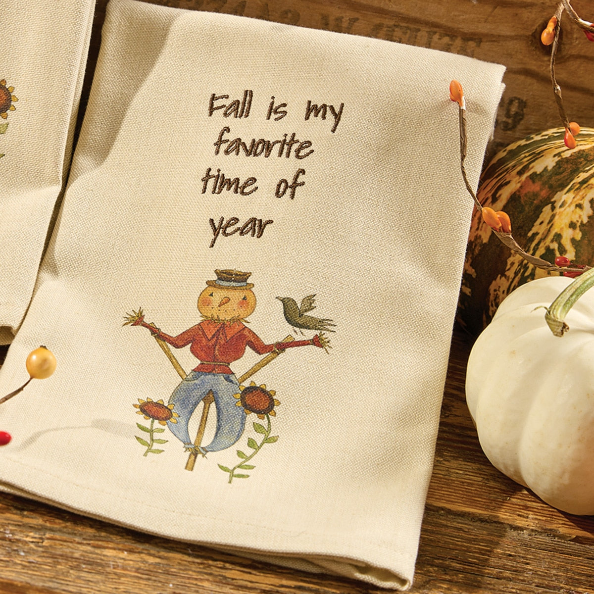 Park Designs Fall Is Favorite Dishtowel - Set of 6