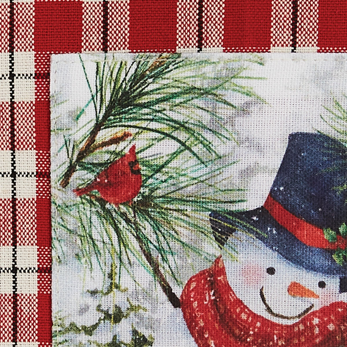 Park Designs Flurry Snowman Decorative Dishtowel - Set of 2